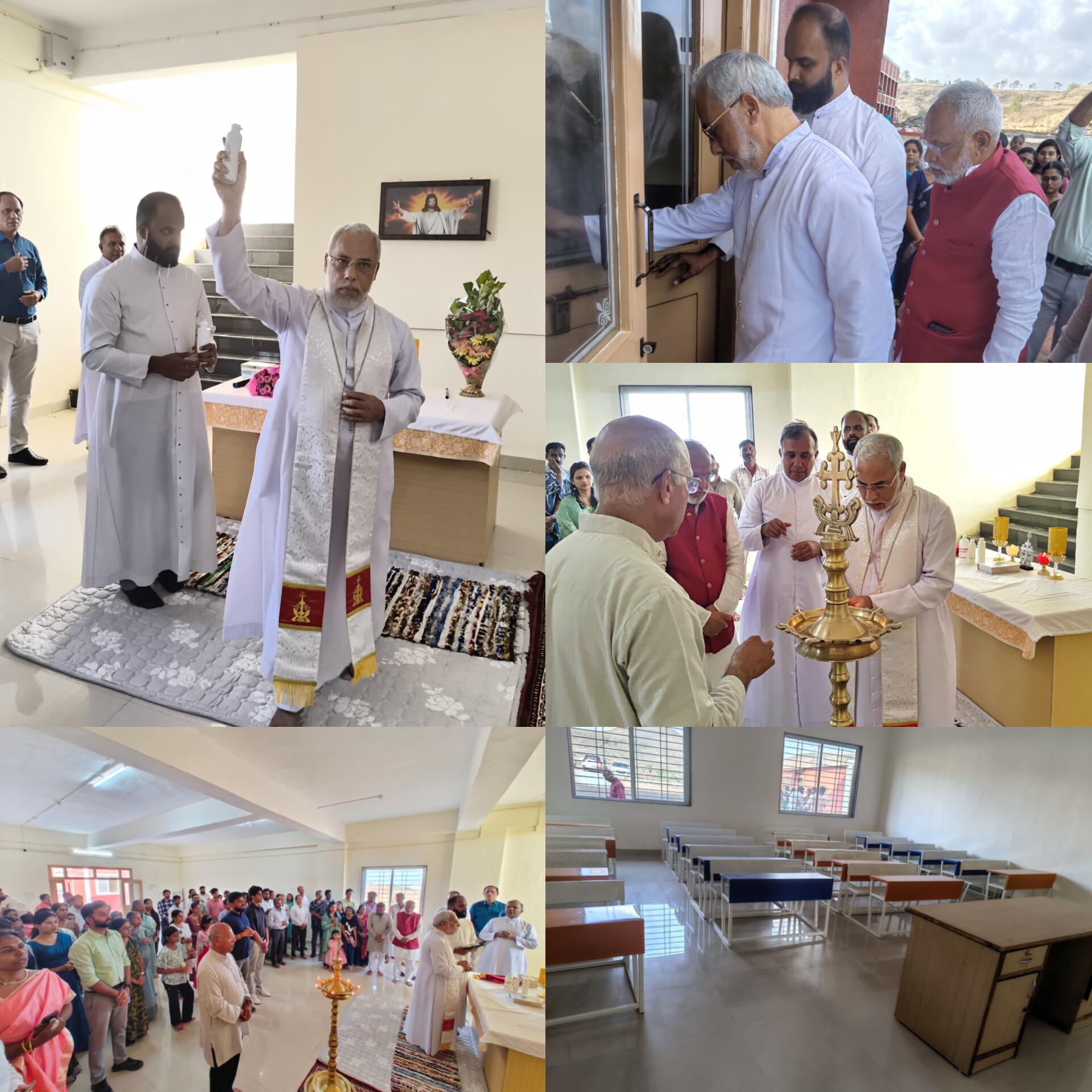 Blessing of St. Xavier School Darewadi, 