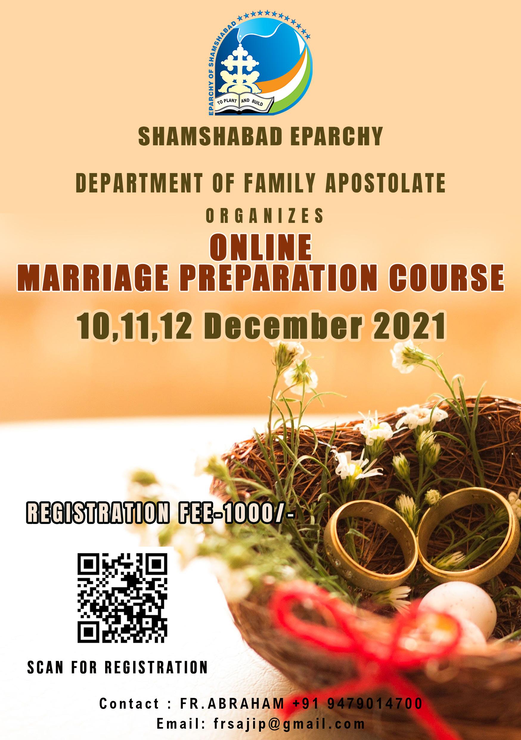 Marriage Preparation Course 