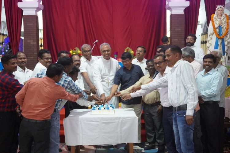 Pastoral Visit to St. Francis Xavier's Church, Rewa